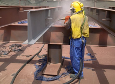 glass blasting